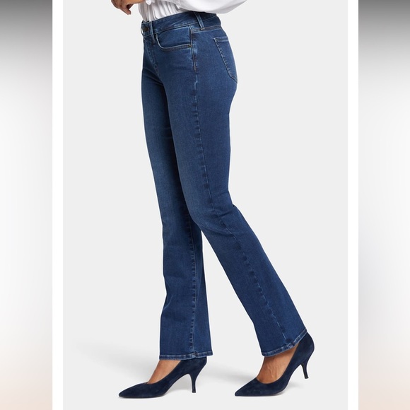 New nwt NYDJ BARBARA bootcut stretch jeans $99 retail! Sz 10 - Picture 3 of 4
